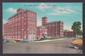 Postcard, United States, Erie PA, The Hamot Hospital