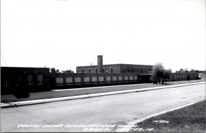 Real Photo Postcard Grundy Center Community High School in Grundy Center, Iowa