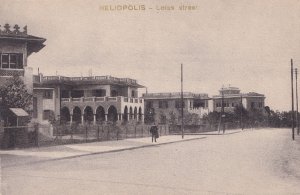 Egypt Heliopolis Lotus Street Esplanade Postcard