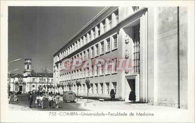 Postcard Modern Universidade Coimbra Faculdade de Medicina