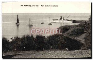 Postcard Old Port Of Pornic Noeveillard Boat