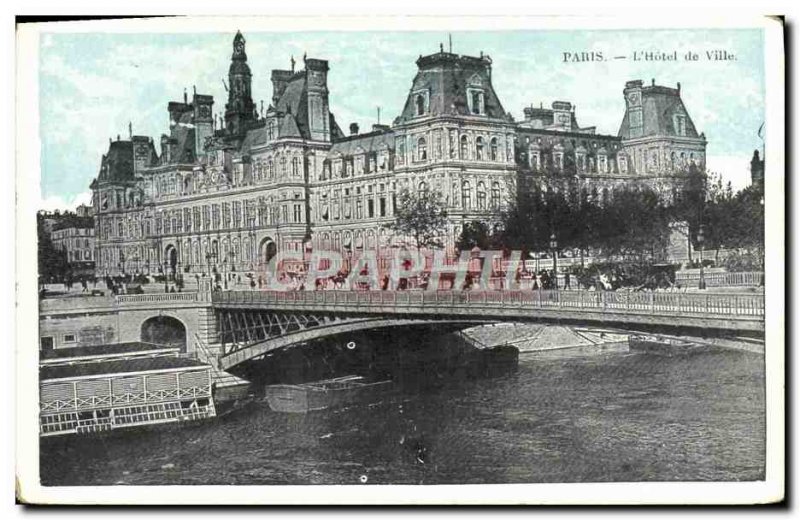 Old Postcard Paris L & # 39Hotel Town