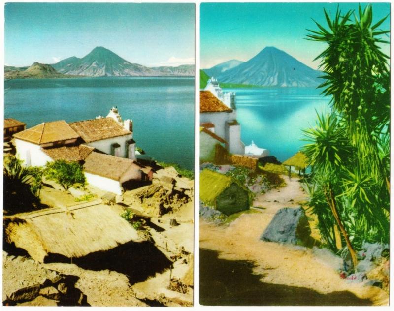 Guatemala San Antonio Palopo Lot of 6 Postcards 1950s-1960s