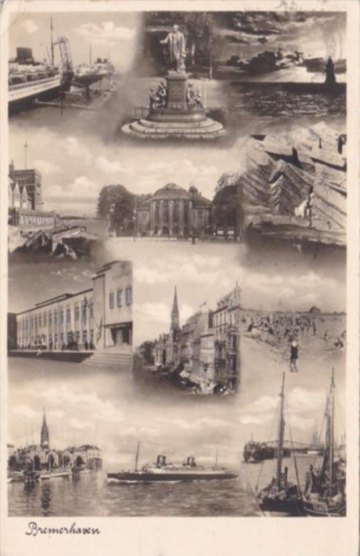 Germany Bremerhaven Multi View 1939