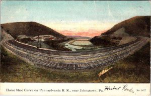 Postcard MOUNTAIN SCENE Johnstown Pennsylvania PA AK6455