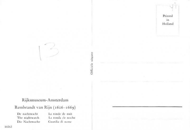The Night Watch, Rijksmuseum Amsterdam 