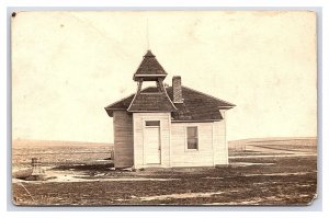 Postcard Pleasant Valley School State Unknown RPPC Real Phot Card c1900's