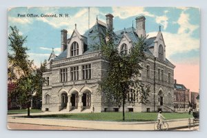 Post Office Building Concord New Hampshire NH UNP DB Postcard I17