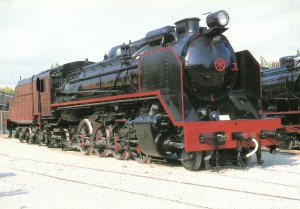 Locomotora De Vapor 141 Locomotive Train Railway Vintage Postcard