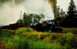 Trains British Columbia Provincial Museum's Locomotive Number 1077