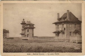 CPA ONIVAL Les quatre Chalets (18615)