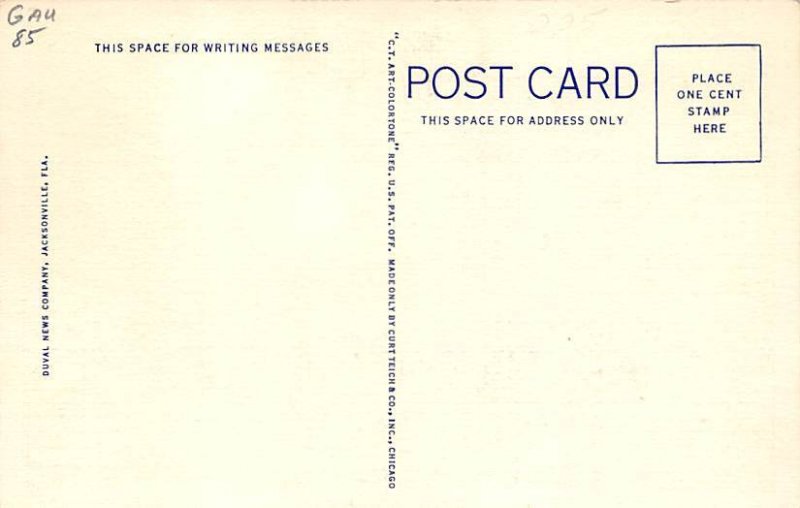 St John's River From the Air  Jacksonville FL