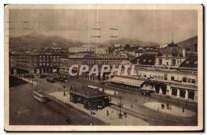 Old Postcard Nice Cote D Azur (Alpes Maritimes) Place Massens