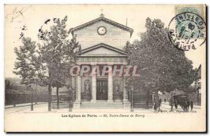 Paris - 4 - Our Lady of Bercy - Old Postcard