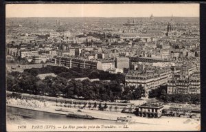 Le Rive gauche prise du Trocadero,Paris,France BIN