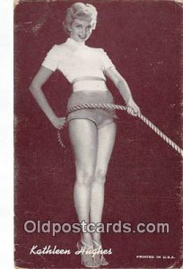 Kathleen Hughes Movie Actor / Actress Non Postcard Backing Unused 