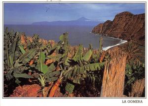 BG27617 la gomera  la playa de hermigua  teide    spain