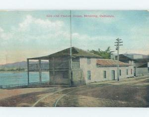 Unused Divided-Back BUILDING Monterey California CA ho0372