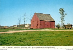 New York Long Island Old Bethpage Village Restoration Williams Homestead Barn