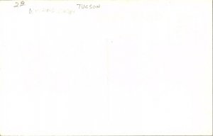RPPC Postcard Tucson Arizona Adobe Fireplace 1950s