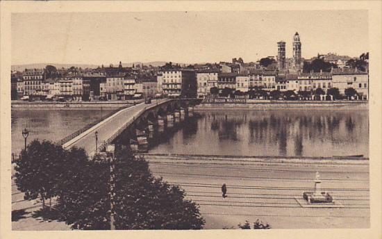 France Macon Vue generale 1948