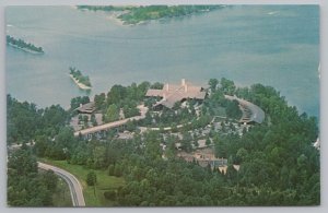 Kentucky~Aerial View Of Barkley Lodge Built 1968~KY State Park~Vintage Postcard 