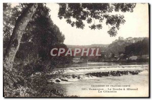 Old Postcard Besancon Doubs has Micaud The Citadel