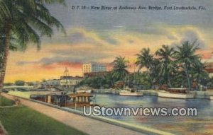 New River, Andrews Ave Bridge - Fort Lauderdale, Florida FL