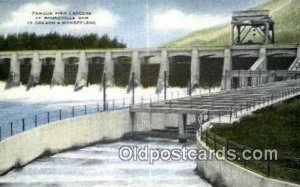 Fish Ladders, Bonneville Dam - Columbia River, Oregon