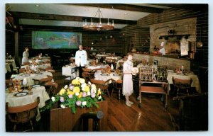 AKRON, Ohio OH ~ Sheraton Hotel MERRY MAN TAVERN Restaurant Interior  Postcard