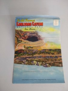 M-22670 Folder World-Famous Carlsbad Cavern National Park New Mexico