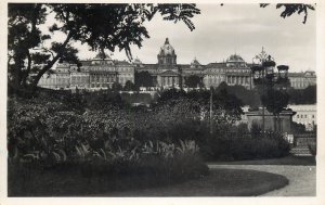 Hungary Budapest Royal Castle 1944 photo postcard