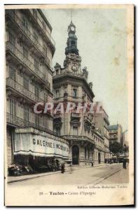 Old Postcard Bank Caisse d & # 39Epargne Toulon