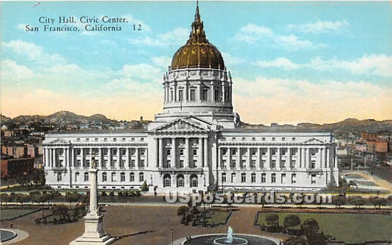 City Hall, Civic Center - San Francisco, CA