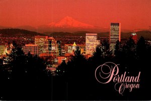 Oregan Portland and Mount Hood