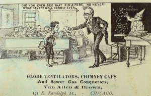 Globe Ventilators, Chimney Caps & Sewer Conquerors Van Allen & Brown P61