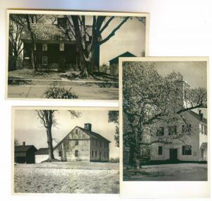 Lot (3) American Scene Connecticut Tercentenary unused Postcards