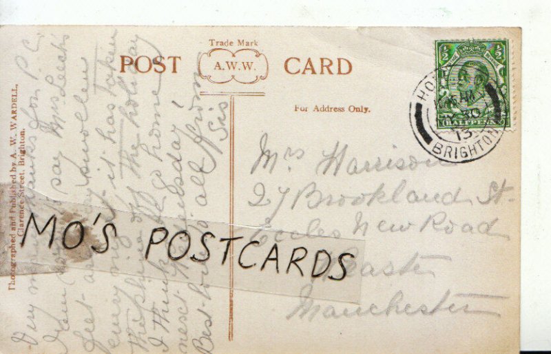 Genealogy Postcard - Harrison - Eccles New Road - Weaste - Manchester Ref 7337A