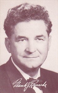 Ohio Governor Frank J Lausche Running In 1952