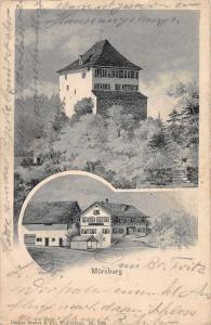 Morsburg Switzerland Castle Antique Postcard J45460