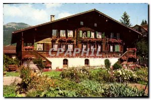 Postcard Old Chalet in Gstaad
