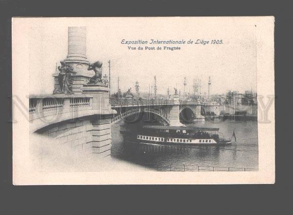 081484 BELGIUM Exposition Jnternationale Liege 1905 Vintage PC