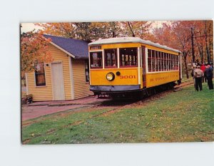 B-191170 Car #3001 At The Station Connecticut Trolley Museum East Windsor CT USA