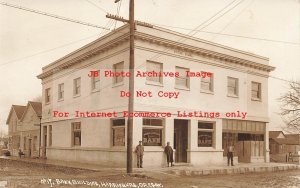 OR, Harrisburg, Oregon, RPPC, Farmers & Merchants Bank,Exterior View,Photo No 17