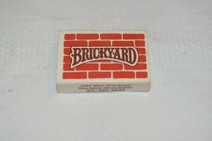 Brickyard Blue Island Illinois Matchbox