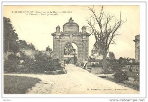 Blerancourt (Aisne) , France, 1910s ; Le Chateau