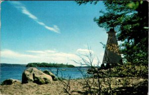 Postcard PANORAMIC SCENE John River New Brunswick NB AL9927