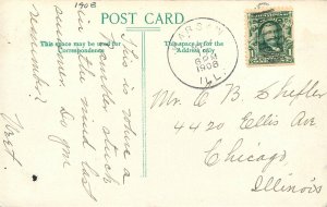 1908 Hamilton Illinois The Narrows Rollins Postcard 25-10252