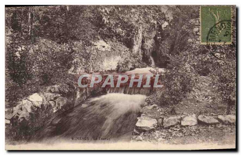 Old Postcard Gemenos The Source