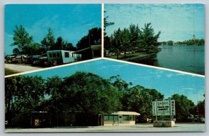 Jupiter  Florida  Suni Sands Motel & Mobile Home Park  Postcard